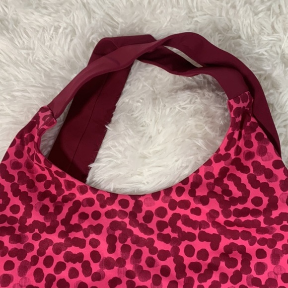 Lululemon Pink & Purple Dotted Sport Bra - Picture 4 of 8